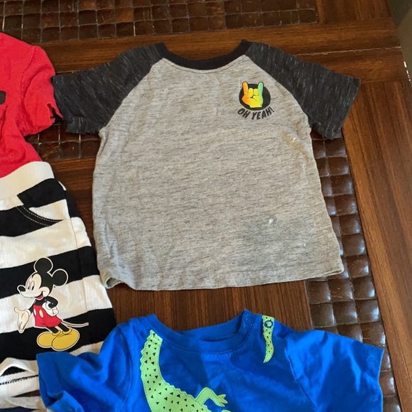 (7) 18 M boys shirts plus one shorts - Picture 3 of 5